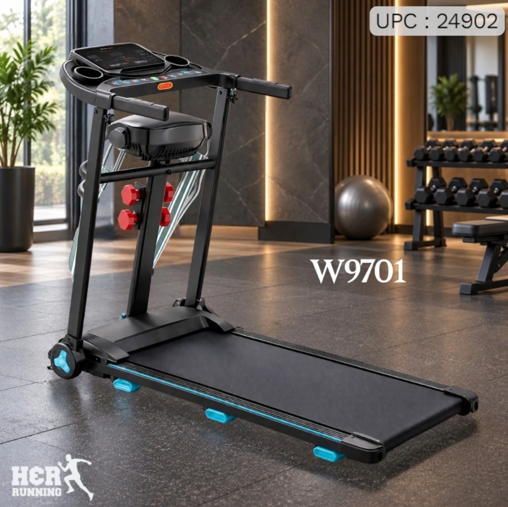 جهاز ركض W9701 مع حركات 